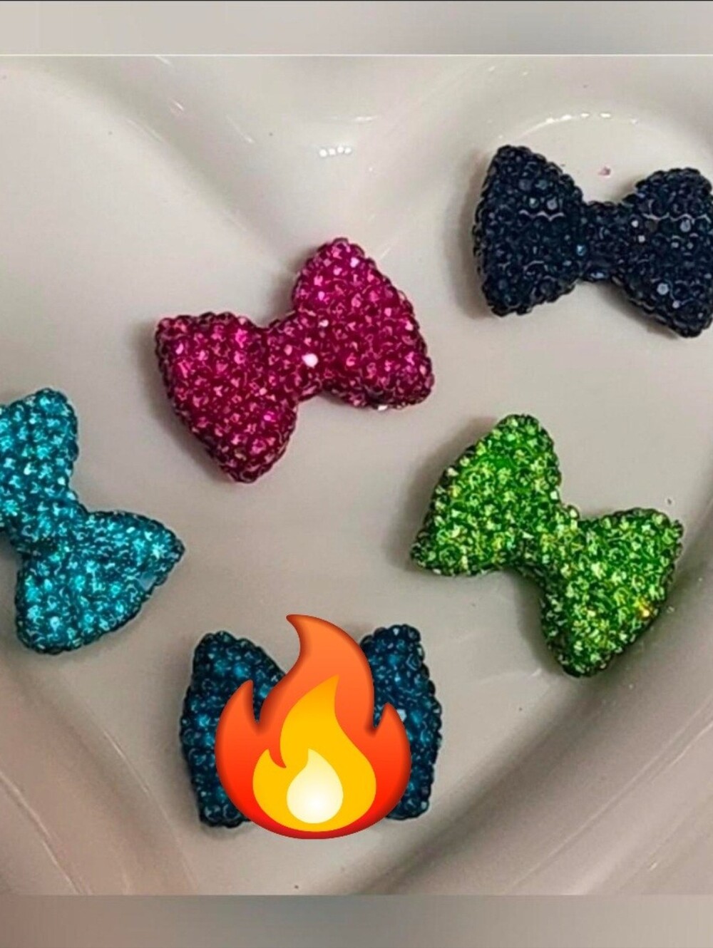 Rhinestone Bow Beads Fancy Beads Beaded Pen Jewelru Making 1 Piece Crafts